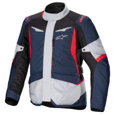 bunda ST-1 WATERPROOF, ALPINESTARS (tmavě modrá/černá/červená) 2025