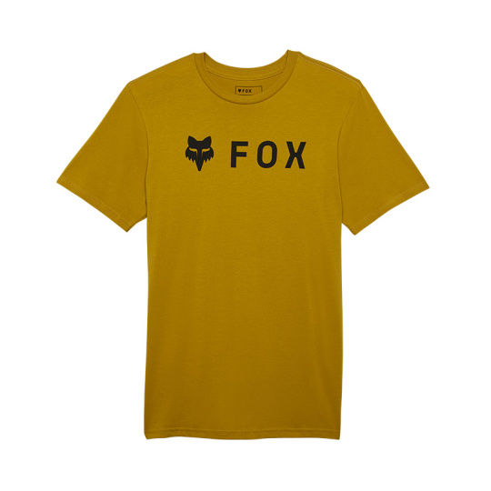 Pánské triko Fox Absolute Ss Prem Tee  Mustard