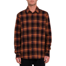 Pánská košile Volcom Baystone Flannel Ls  Black