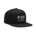 Pánská čepice Fox Non Stop Tech Snapback  Black