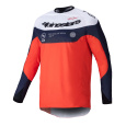 dres PRO-DURA, ALPINESTARS (modrá/oranžová/bílá) 2025