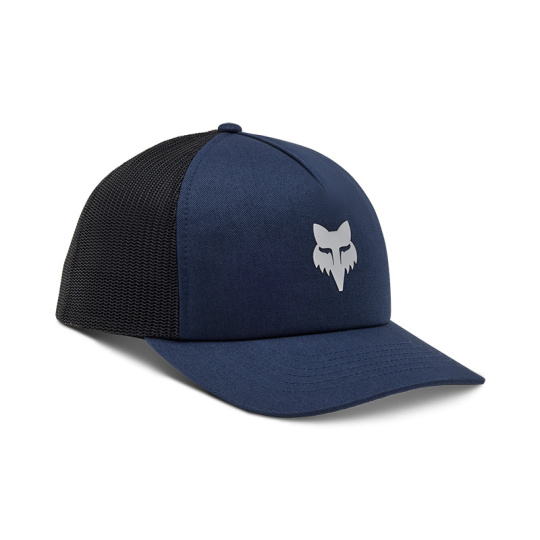 Pánská kšiltovka Fox Fox Head Trucker Hat  Midnight