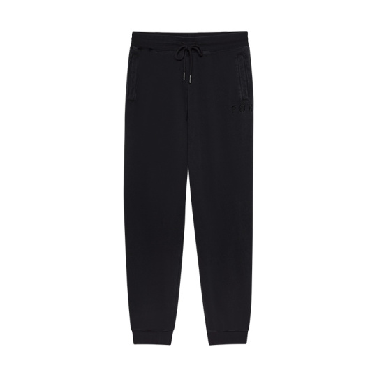 Pánské kalhoty Fox Wordmark Fleece Jogger  Black