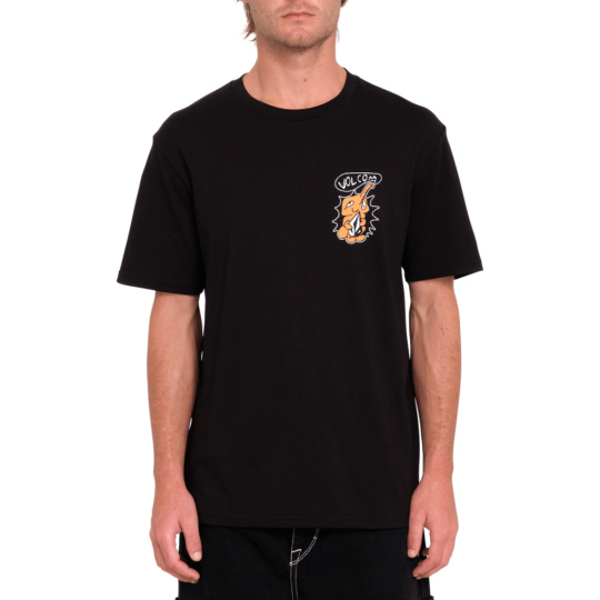 Pánské triko Volcom Santi Stoned Bsc Sst  Black