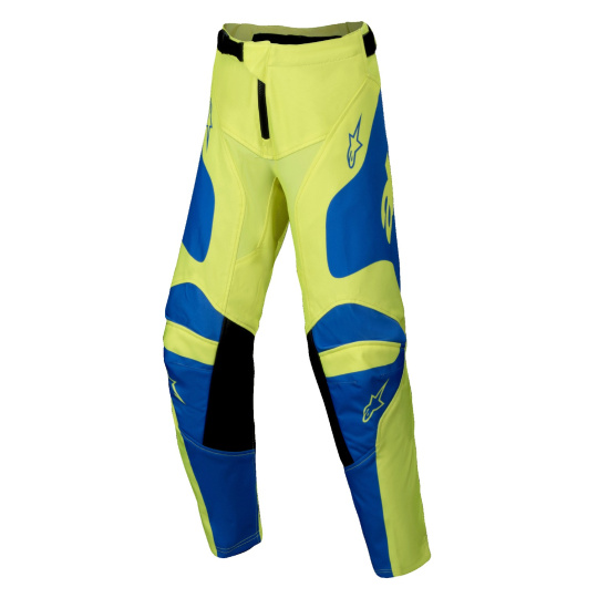 kalhoty RACER VEIL, ALPINESTARS, dětské (žlutá fluo/modrá) 2025