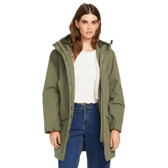 Dámská bunda Volcom Somestone 10K Parka  Wintermoss