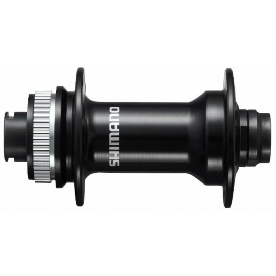 náboj disc SHIMANO HB-RS470-B 32děr Center lock 12mm e-thru-axle 100mm přední černý