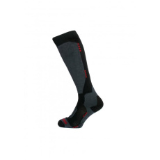 BLIZZARD Wool Performance ski socks, black/wine red