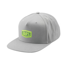 kšiltovka 100% - ENTERPRISE Snapback šedá (vel. UNI)