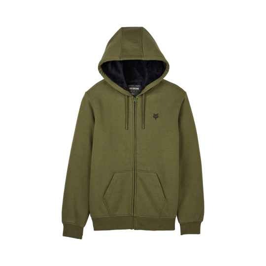 Pánská mikina Fox Dynamic Sasquatch Flc Zip  Olive Green