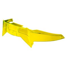 aerodynamický stabilizátor pro přilby AERO, CASSIDA - ČR (žlutý fluo probarvený polykarbonát plast)