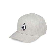 Pánská kšiltovka Volcom Full Stone Hthr Flexfit Hat  Grey Vintage