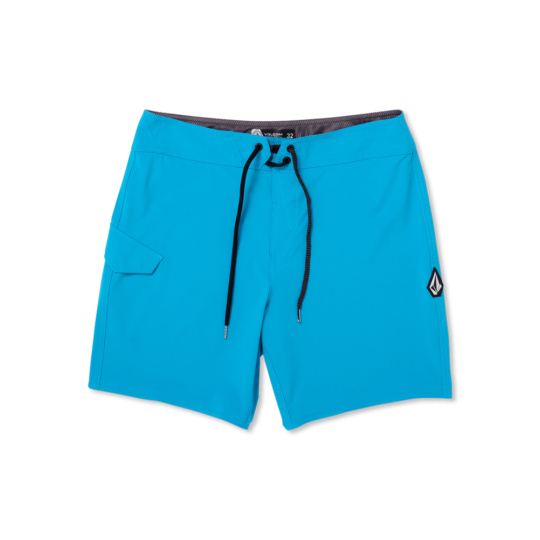 Pánské plavky Volcom Lido Solid Mod 18  Tidal Blue