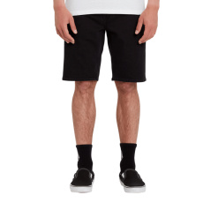 Pánské šortky Volcom Solver Denim Short  Black Out