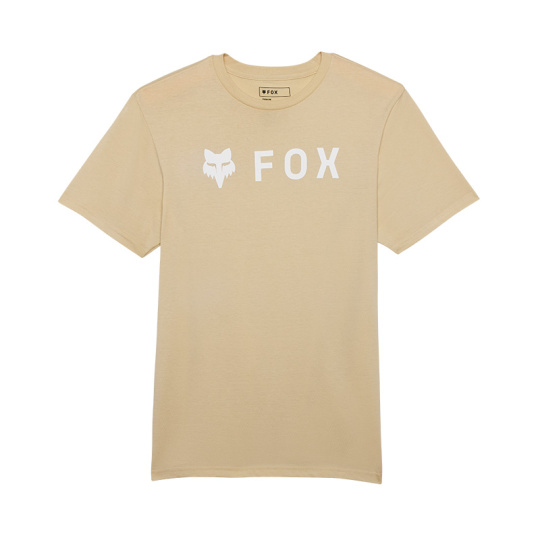 Pánské triko Fox Absolute Ss Prem Tee  Cream