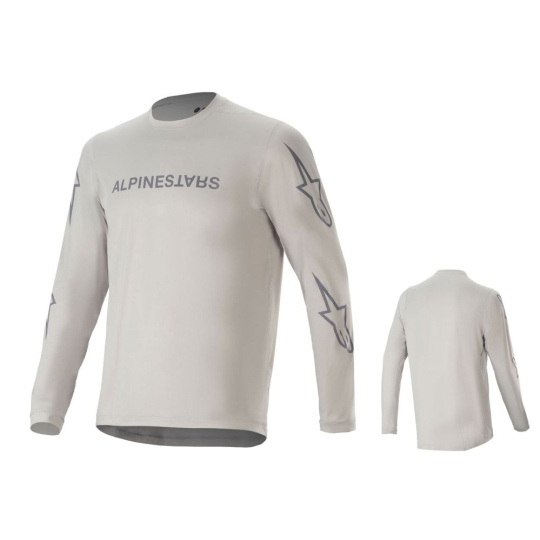 Alpinestars A-Dura Switch L/S Jersey dres - Light Gray