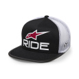 kšiltovka RIDE 4.0 TRUCKER, ALPINESTARS (černá/bílá/červená)