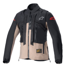 bunda TECHDURA, ALPINESTARS (černá/hnědá) 2025