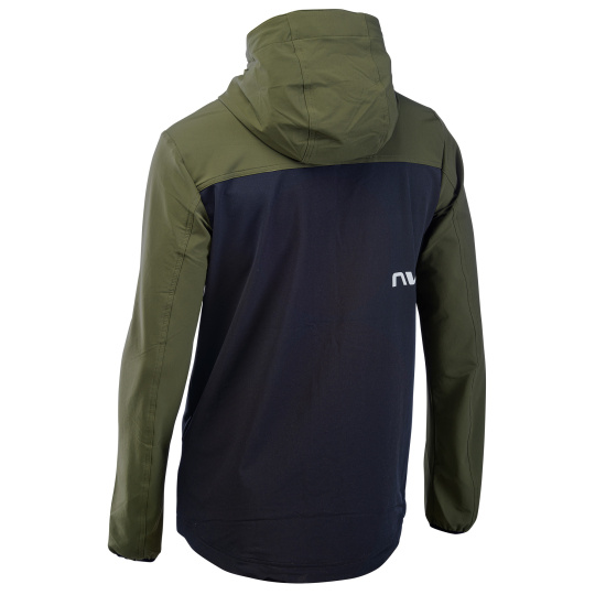 Pánská cyklo bunda Northwave Rampage Lightshell  Jacket  Forest Green/Black