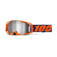 ARMATIC 100'% brýle Neon Orange, stříbrné zrcadlové plexi