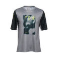 Dětský dres Fox Yth Ranger Ss Jersey Taunt  Steel Grey