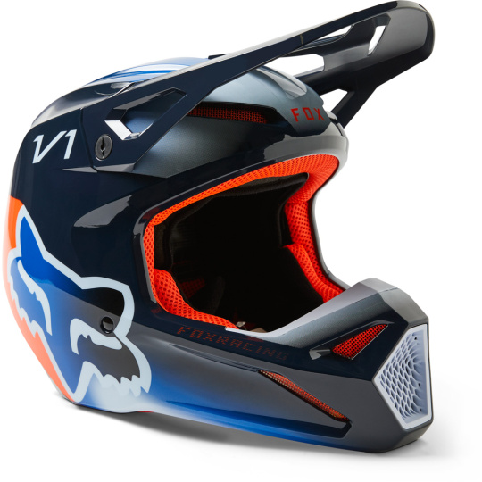 Pánská přilba Fox V1 Toxsyk Helmet Dot/Ece  Midnight