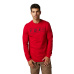 Pánské triko Fox Pinnacle Ls Prem Tee  Flame Red