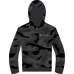 Dětská mikina Fox Yth Fox Head Camo Flc Zip  Black Camo