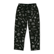 Pánské kalhoty Volcom Fa Keutchi Ew Pant  Black