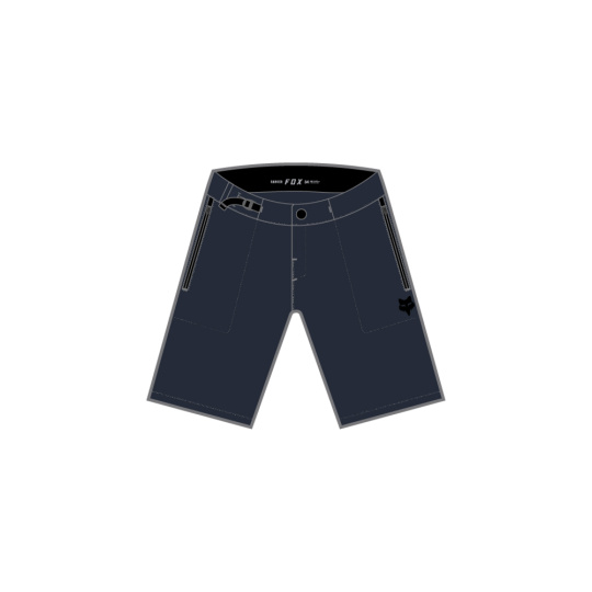 Pánské cyklo šortky Fox Ranger Short W/Liner  Midnight