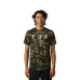 Pánské triko Fox Vzns Ss Tech Tee Camo  Green Camo