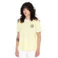 Dámské triko Volcom Truly Ringer Tee  Aura Yellow