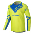 dres RACER VEIL, ALPINESTARS, dětský (žlutá fluo/modrá) 2025