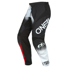 O´Neal kalhoty ELEMENT RACEWEAR černá/bílá/červená vel.: 34