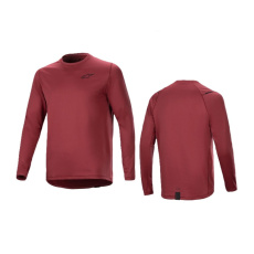 Alpinestars A-Dura Thermal L/S dres - červená(Burgundy)