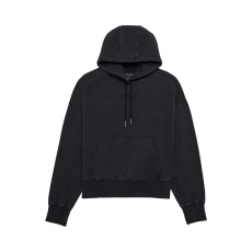 Dámská mikina Fox W Wordmark Oversized Fleece Po  Black