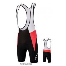 Alpinestars Nemesis BIB shorts White/Black/Red