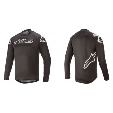 Alpinestars Racer V2 L/S Jersey dres - Black/White