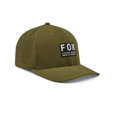 Pánská kšiltovka Fox Non Stop Tech Flexfit  Olive Green