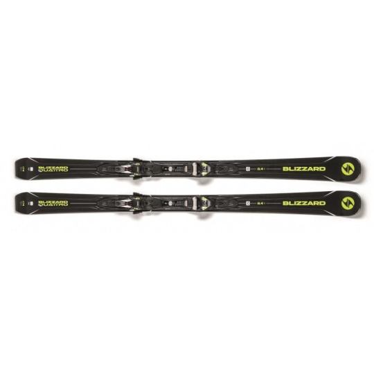 BLIZZARD BLIZZARD Quattro 8.4 Ti + TPX 12 DEMO, black/anthracite/lime