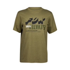 Dětské triko Fox Yth Elevated Ss Tee  Olive Green