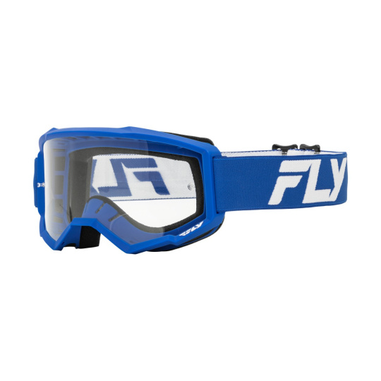 brýle FOCUS, FLY RACING (modrá/bílá)