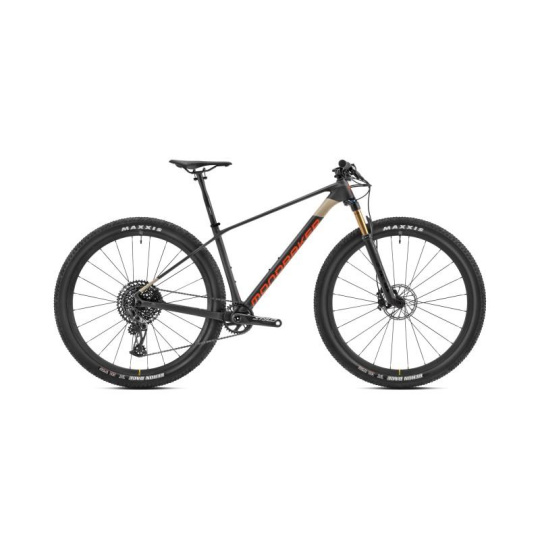 MONDRAKER Podium Carbon R, translucent silver carbon/desert grey/orange