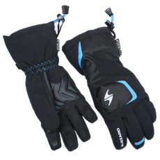 BLIZZARD BLIZZARD Reflex junior ski gloves, black/blue