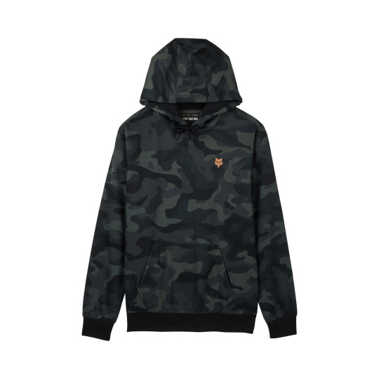 Pánská mikina Fox Fox Head Camo Fleece Po  Black Camo