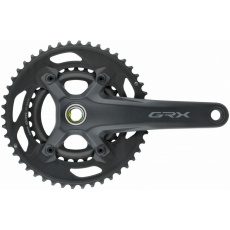 kliky SHIMANO GRX FC-RX600-2 175mm, 46-30 zubů, 11 speed, s pouzdrem BSA