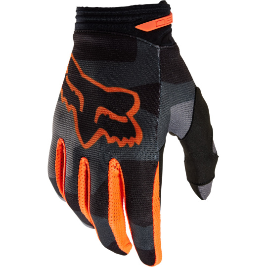 Pánské MX rukavice Fox 180 Bnkr Glove  Grey Camo *