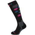 BLIZZARD BLIZZARD Viva Flowers ski socks, black/flowers