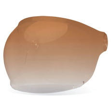 Náhradní plexi Bell Bell Bullitt Bubble Brown Tab Shield One  Amber Gradient