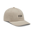 Pánská kšiltovka Fox Wordmark Adjustable Hat  Cream